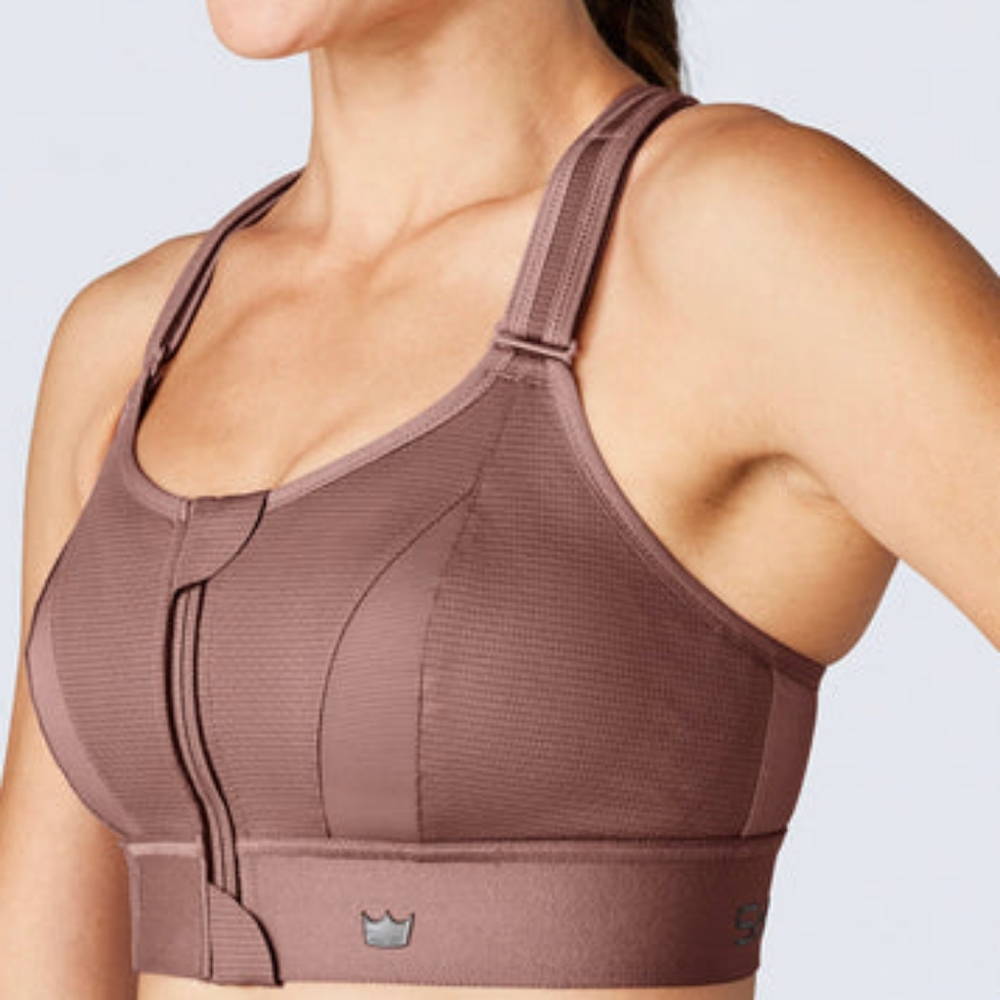Shefit Ultimate Sports Bra High Impact In Rose Taupe Sz L